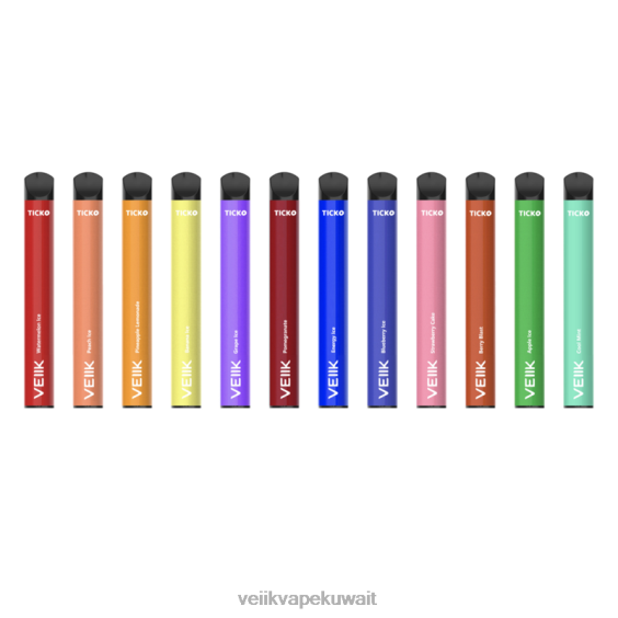VEIIK Kuwait 0Z46F31 نكهات متعددة | VEIIK Ticko فيب 1200 سحبة