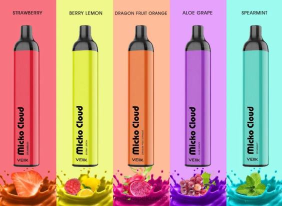 VEIIK Micko سعر 0Z46F55 نكهات متعددة | VEIIK Micko Cloud 3000 نفث قلم vape القابل للتصرف 10 قطع