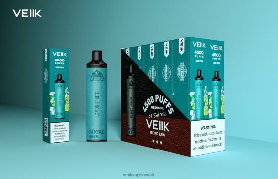 VEIIK Micko سعر 0Z46F5 سبرايت ليمون | VEIIK Micko Era 4500 بخة 30 ملغ للاستعمال مرة واحدة