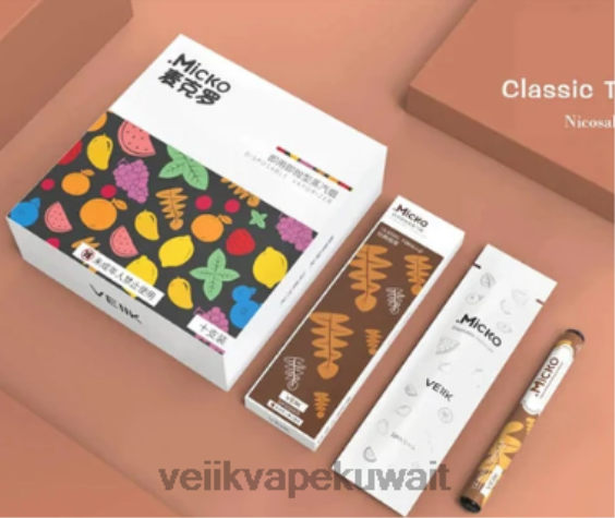 VEIIK Vape Price 0Z46F56 نكهات متعددة | VEIIK Micko فيب 400 سحبة 310 مللي أمبير 10 قطع