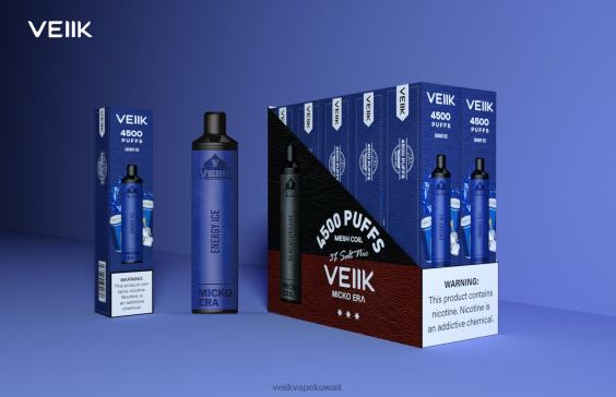 VEIIK Vape Review 0Z46F7 جليد الطاقة | VEIIK Micko Era 4500 بخة 30 ملغ للاستعمال مرة واحدة